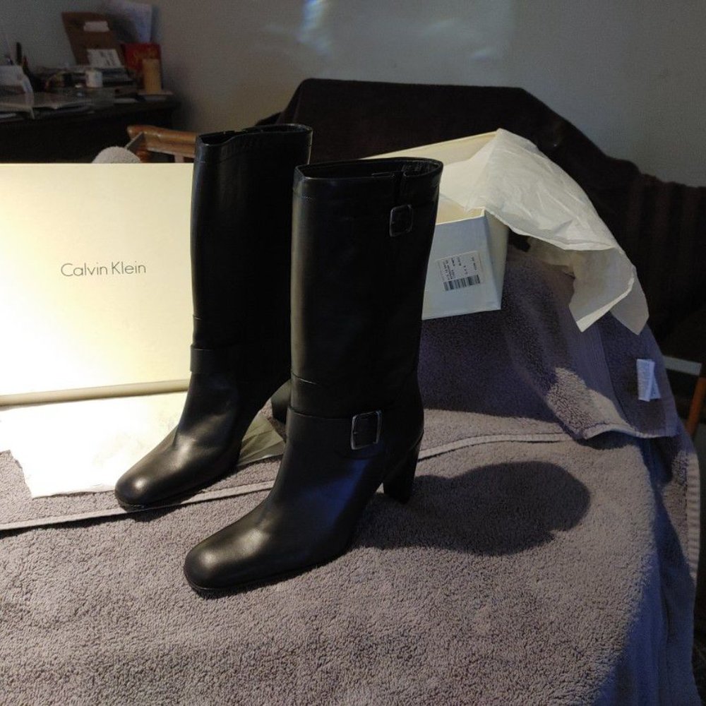 Calvin Klein Half Calf Boots